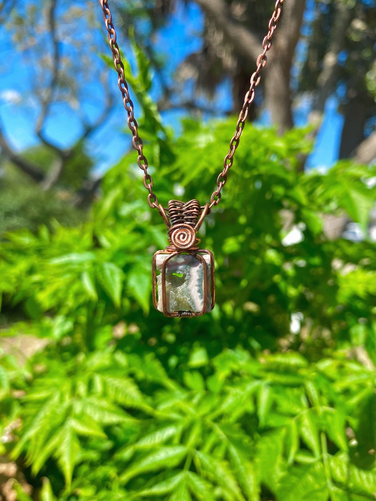 8th Vein Ocean Jasper Pendants ✿YOU CHOOSE✿