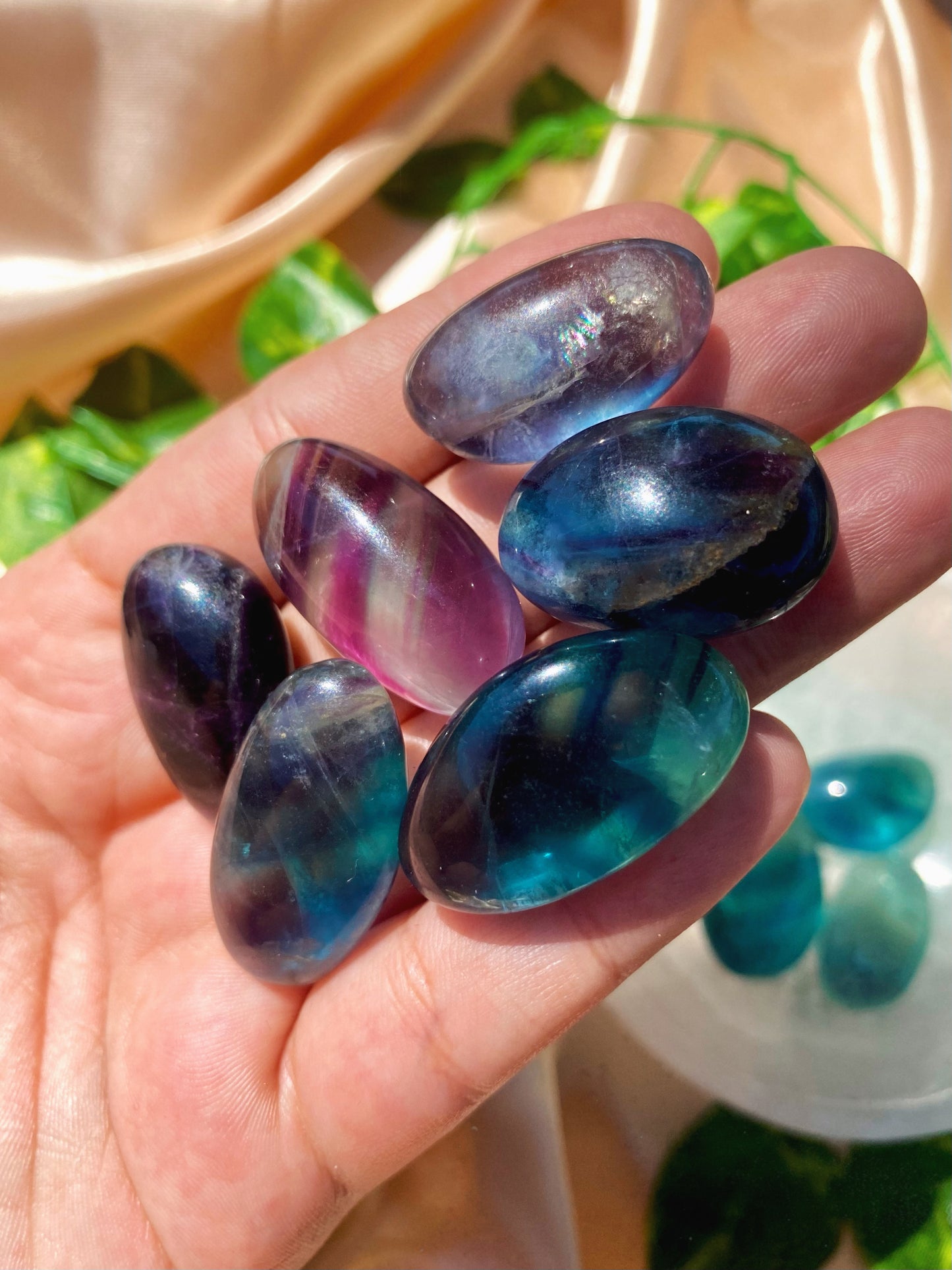 Fluorite Tumbles
