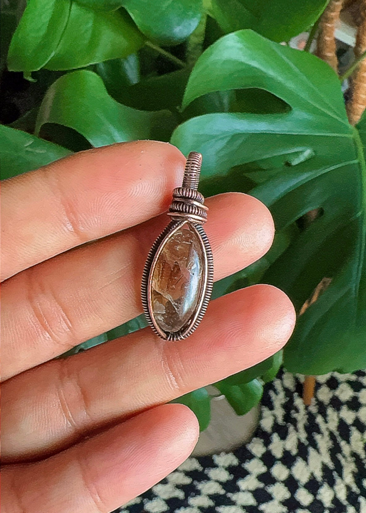 snake shed pendant *you choose*
