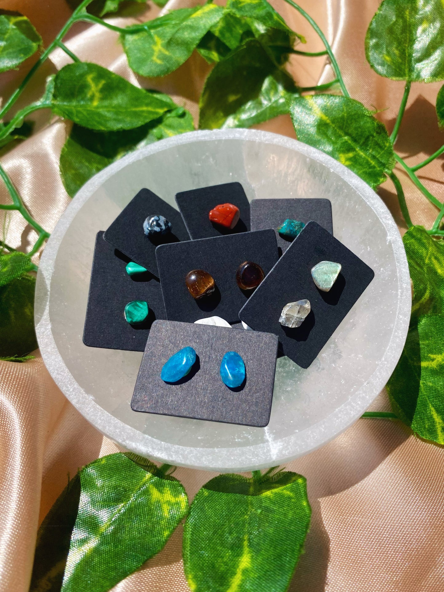 Mystery Crystal Studs