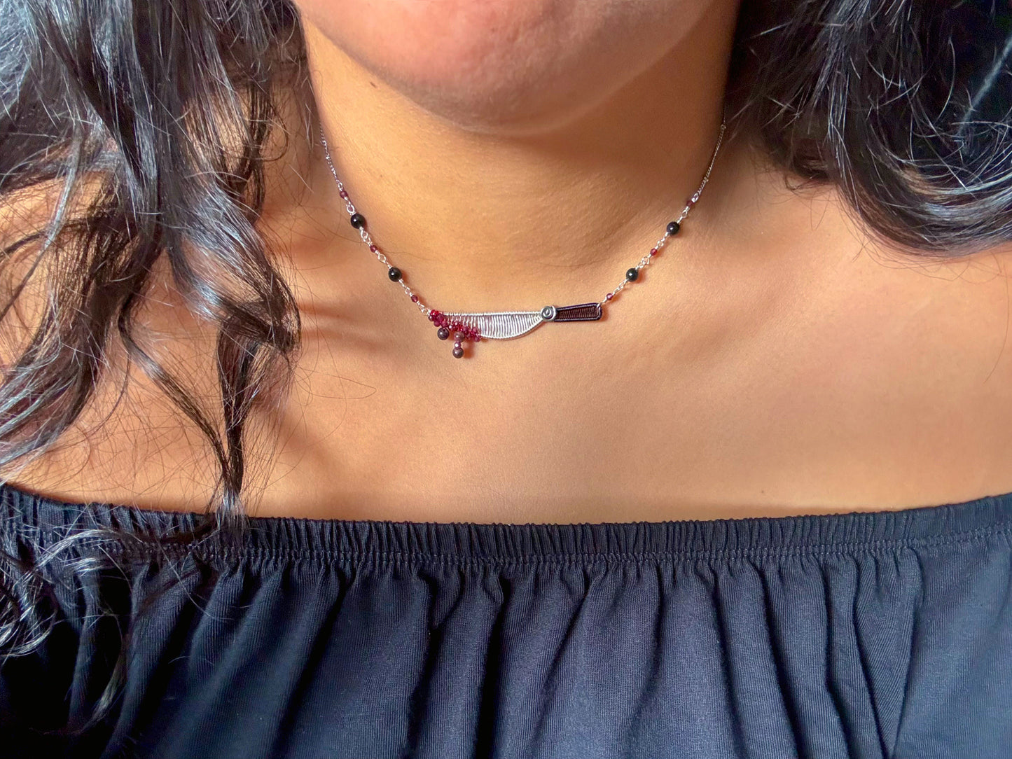 🩸 *intuitively chosen* 🩸 s🔪it throat choker necklace
