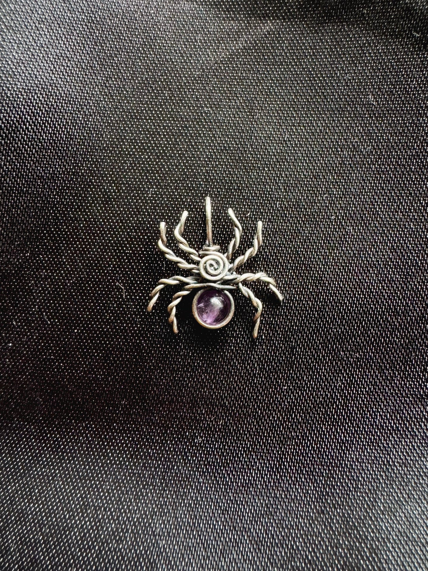 925 silver *mini* spider *you choose*