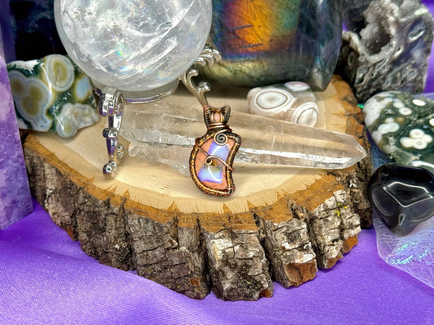 Galaxy Opal x Ethiopian Opal Moon *YOU CHOOSE*