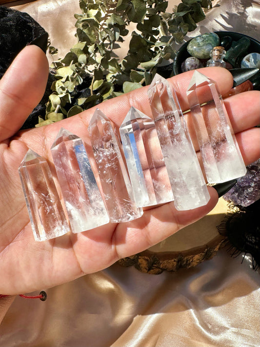 Clear Quartz Towers