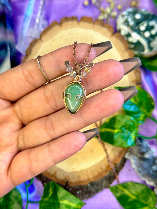 green aventurine martian π 