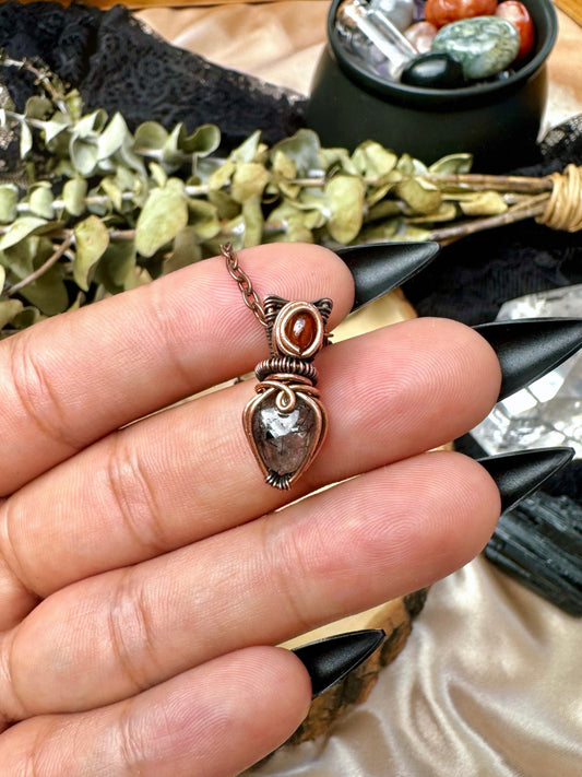 Rutilated Quartz x Fire Quartz
