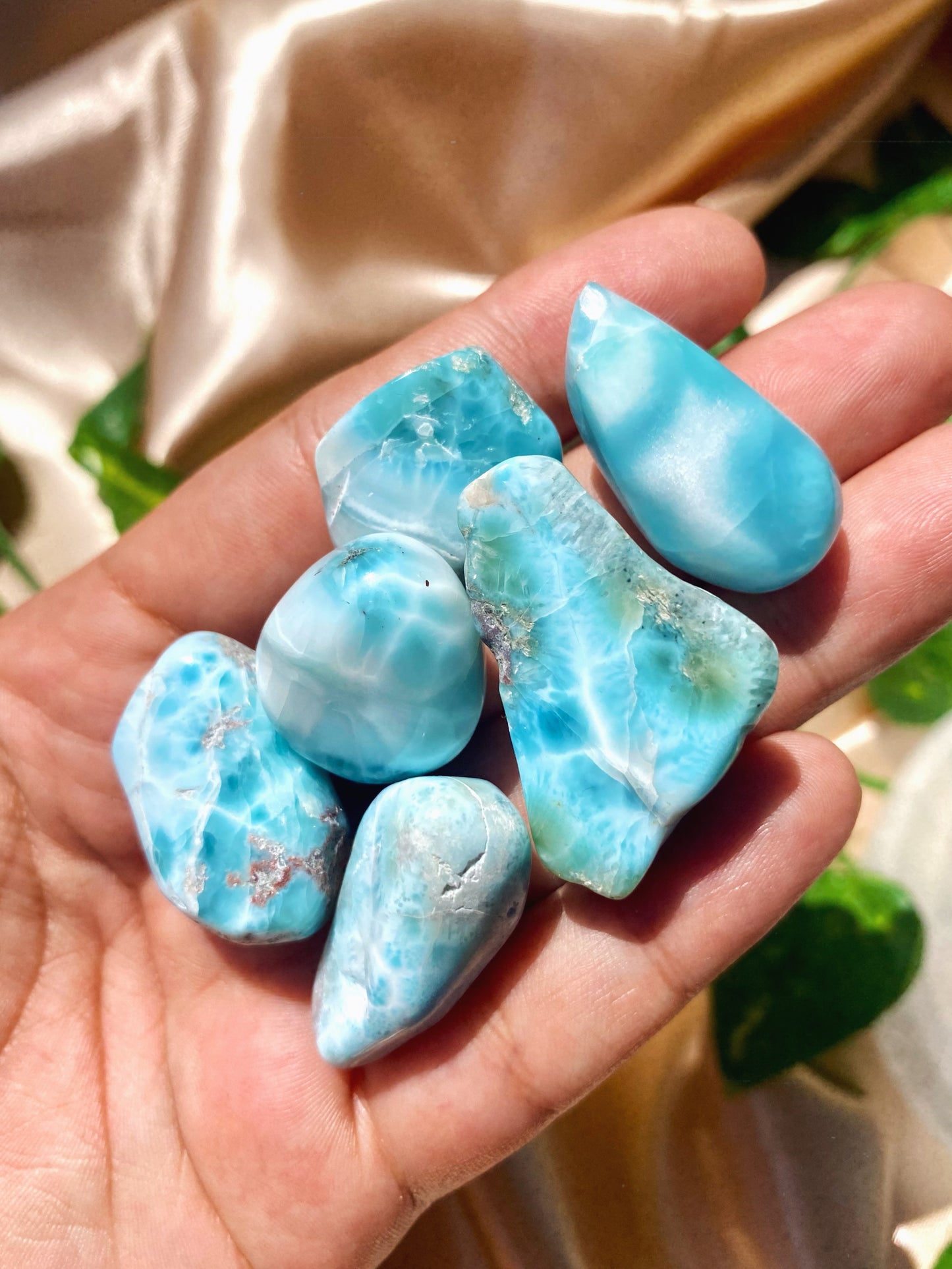 Larimar Tumbles