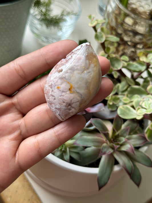 Pink Amethyst x Flower Agate