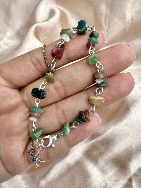 Sea Jasper Chip Bracelet