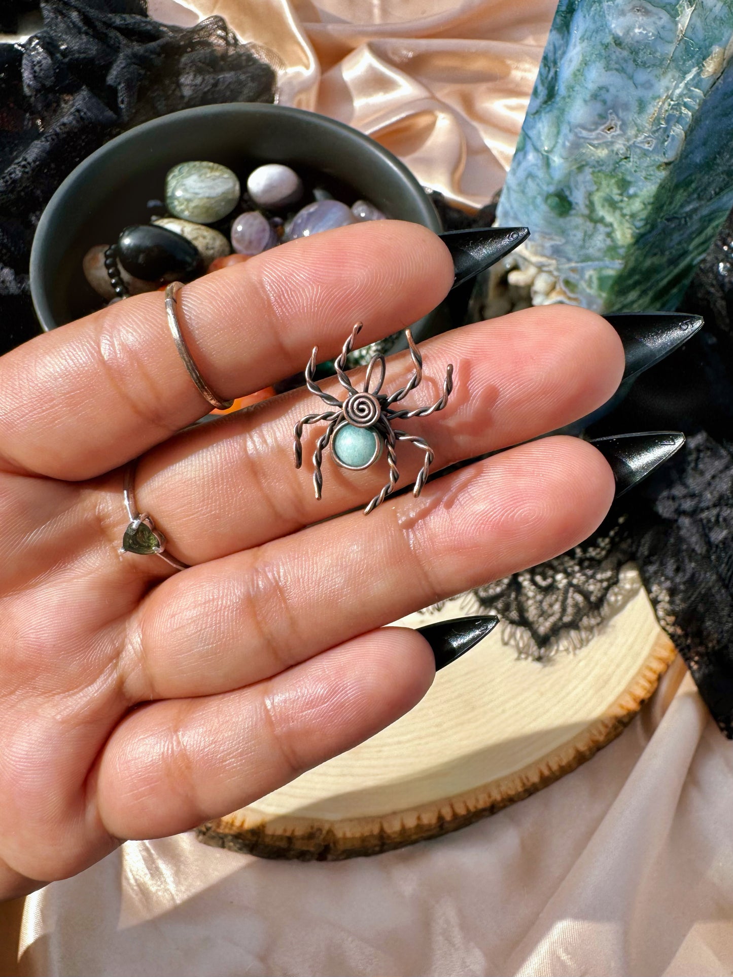 Spider ~ Amazonite