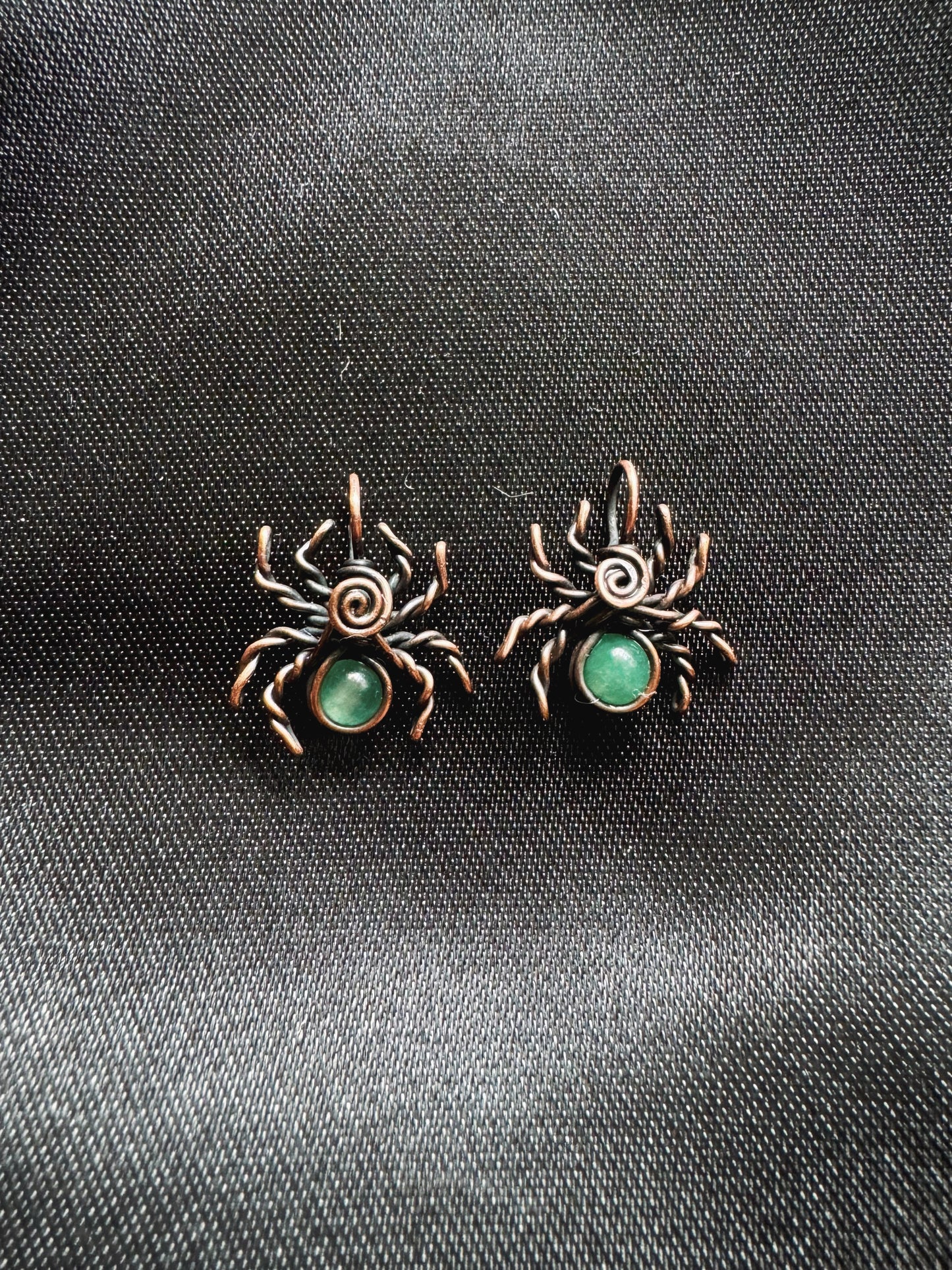 green aventurine spider *mini*