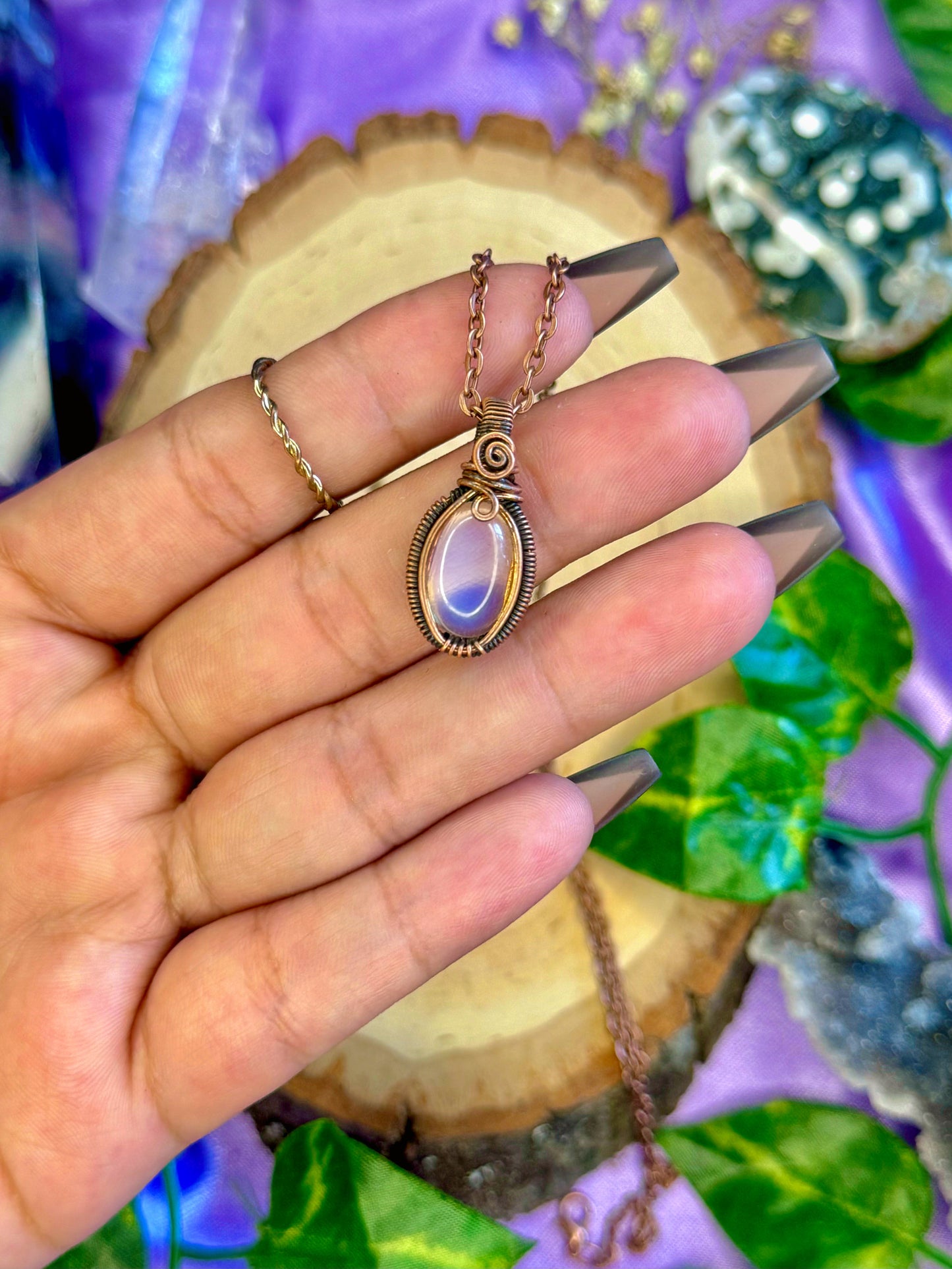 opalite pendant 🪩 *you choose*