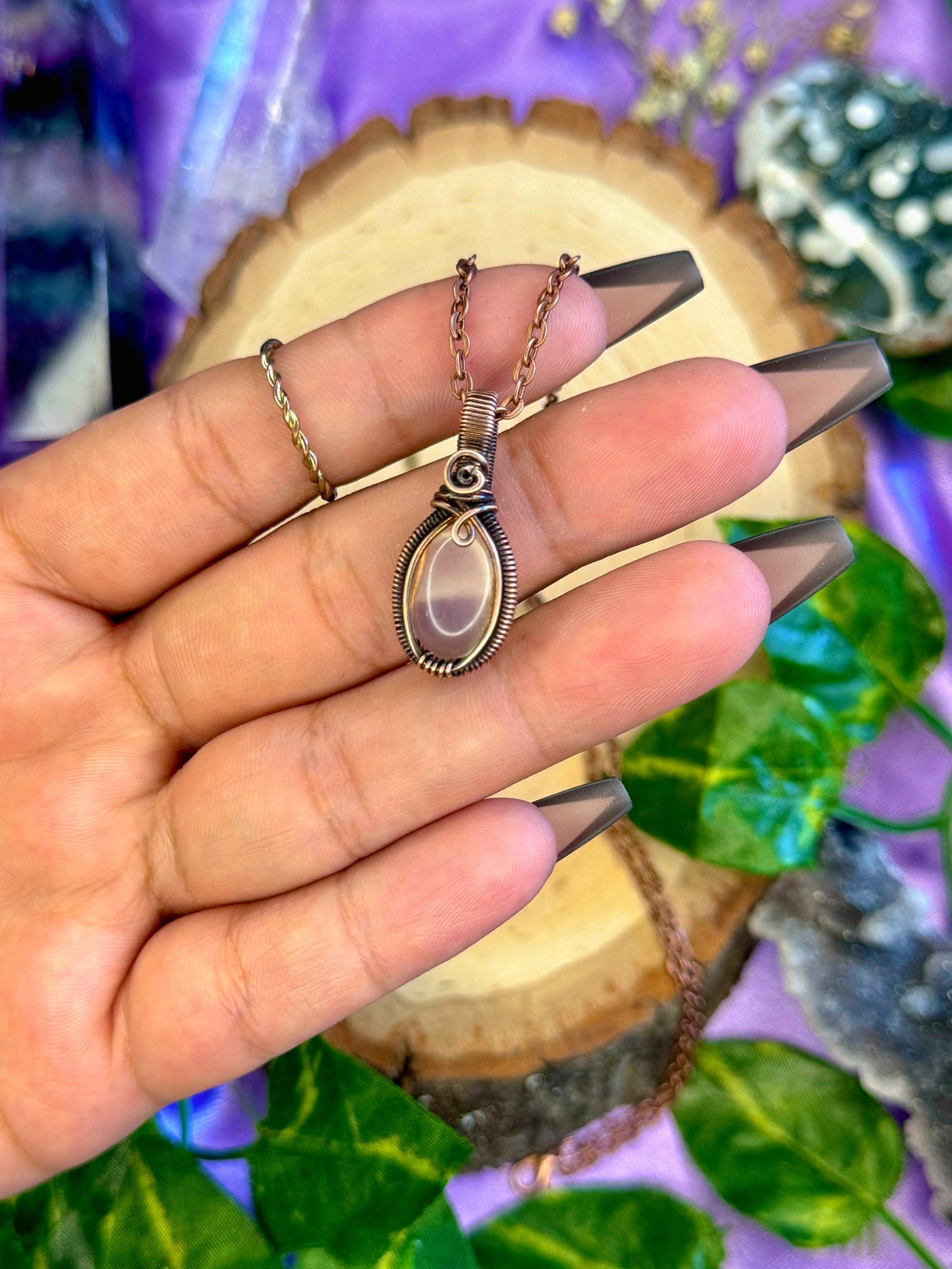 opalite pendant 🪩 *you choose*