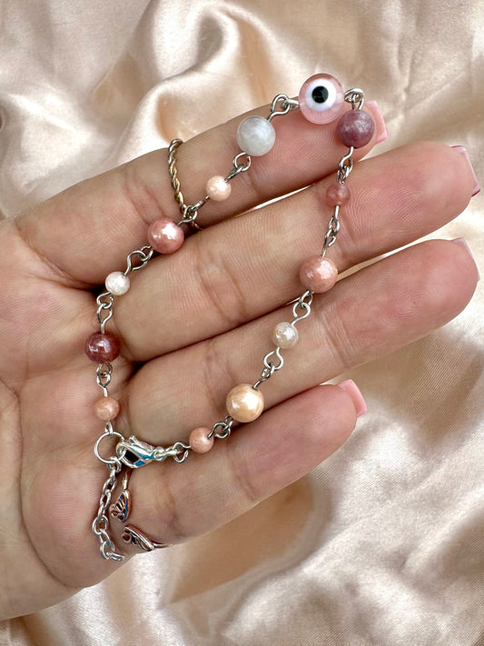 Sunstone Ojo Bracelet