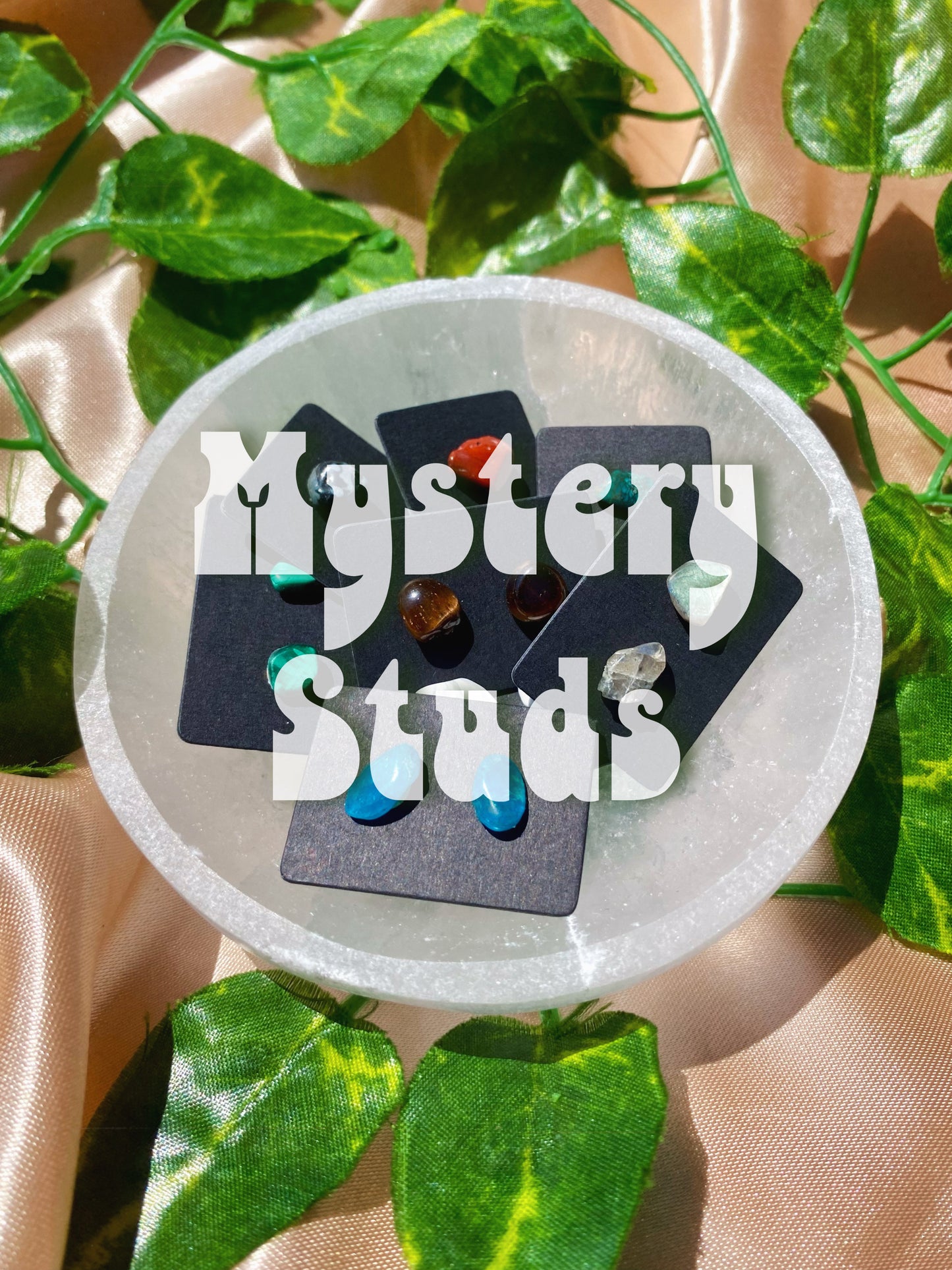 Mystery Crystal Studs