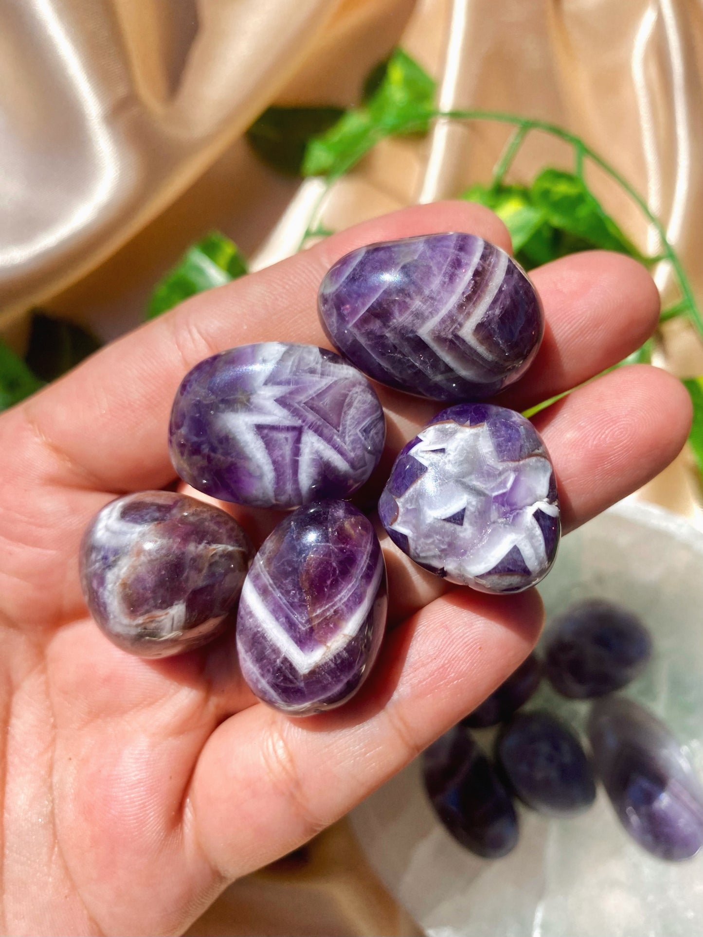 Dream Amethyst Tumbles