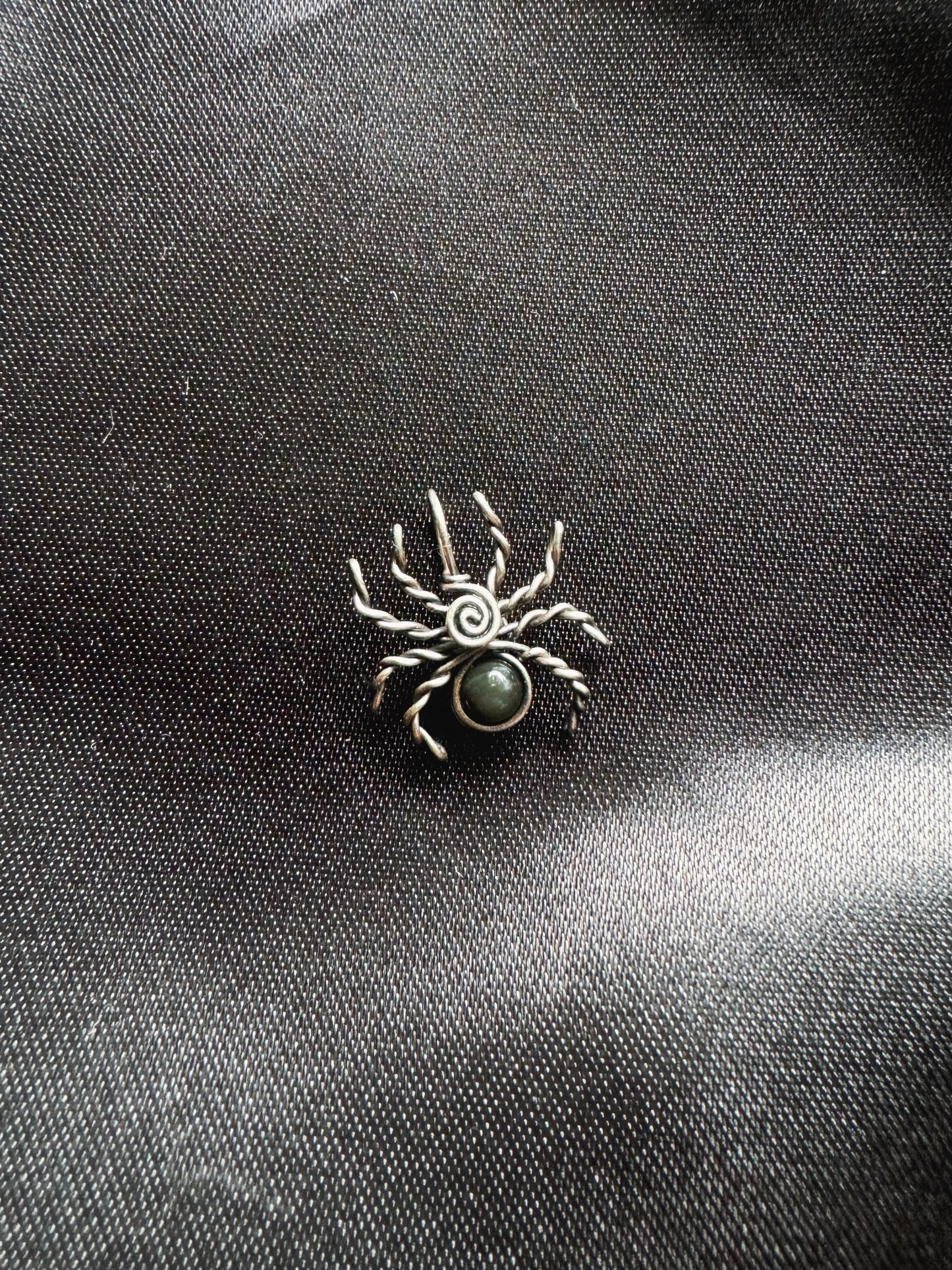 925 silver *mini* spider *you choose*