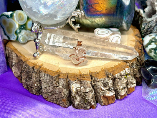 Clear Quartz Moon