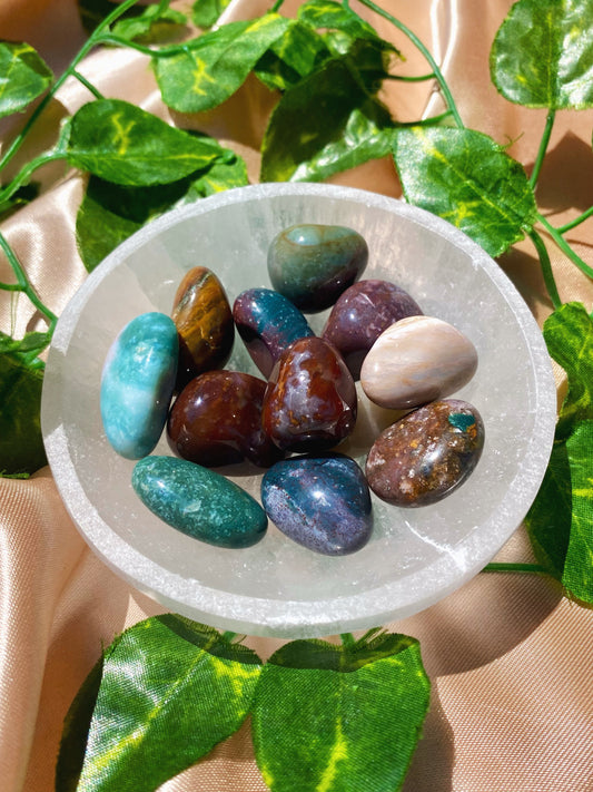 Sea Jasper Tumbles