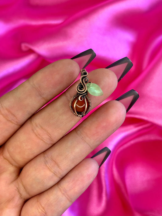 mini pumpkin ~ carnelian