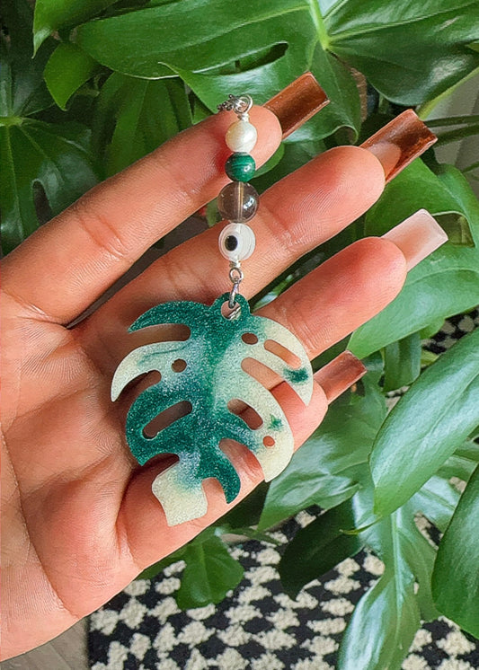 Monstera Albo Car-Hanging