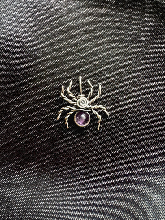 925 silver *mini* spider *you choose*