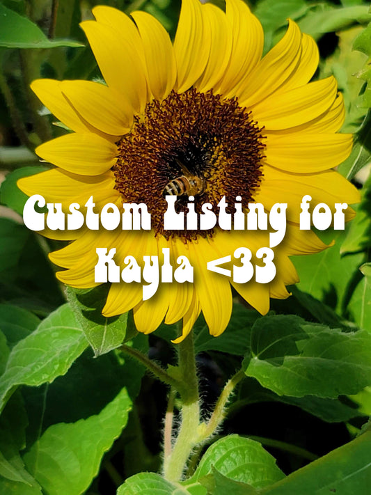 Shipping Listing for Kayla (: