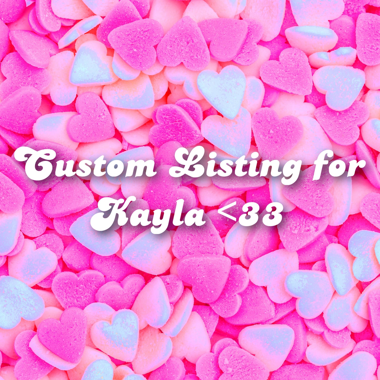 Listing for Kayla :)