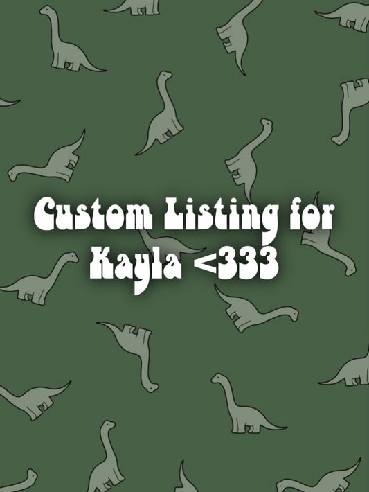 Listing for Kayla :))